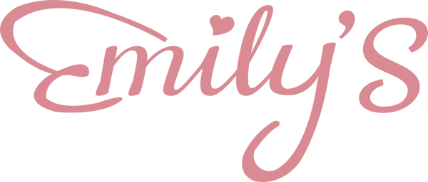 Pink handwritten script logo with a heart accent, ideal for nail or beauty branding.
